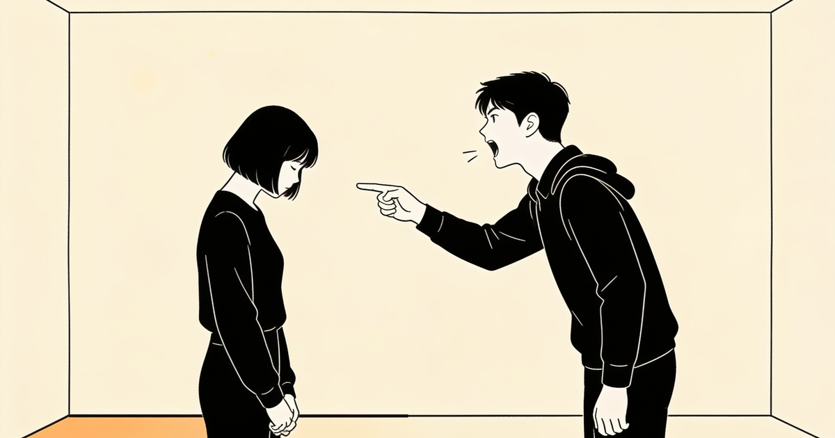 Mi novio me habla mal cuando se enfada: qué está pasando